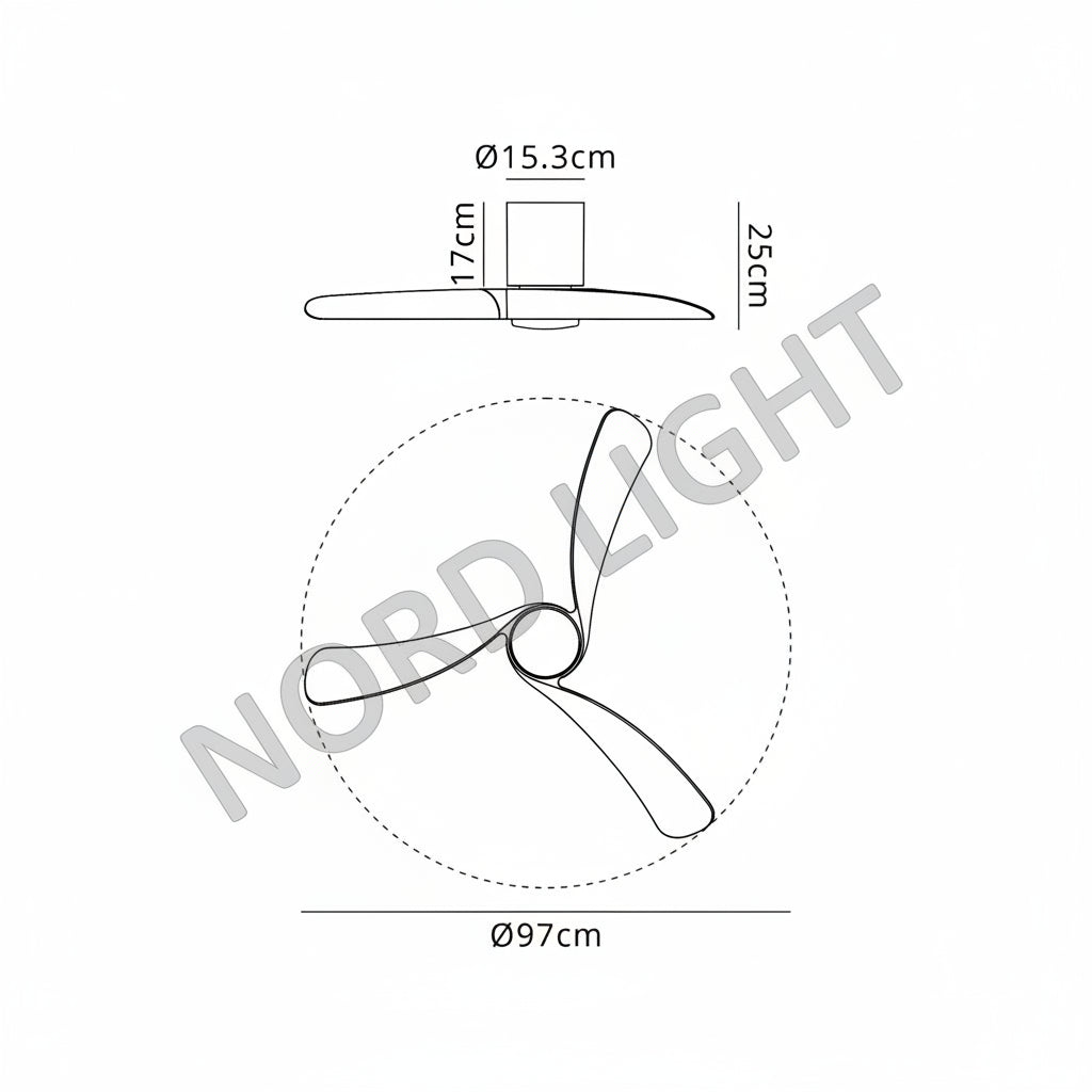 מאוורר תקרה NEMO S – MANTRA