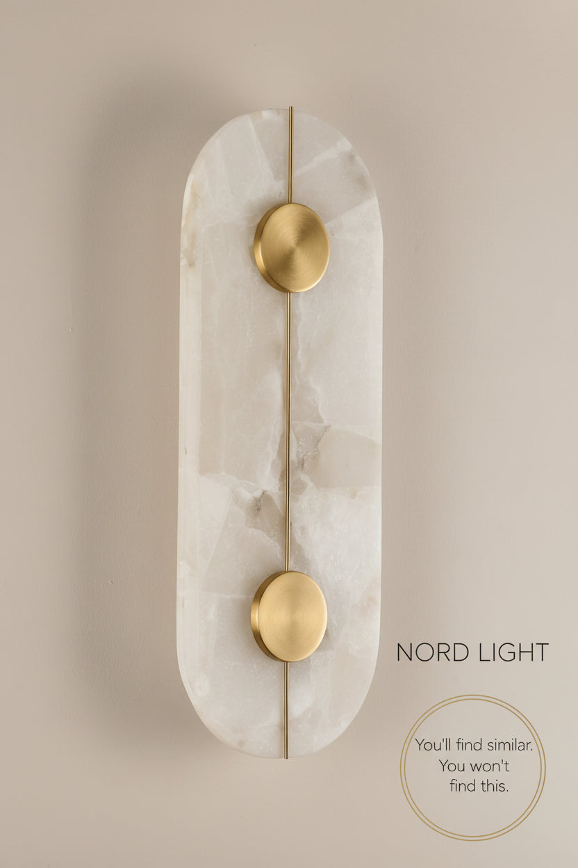 מנורת קיר NORD MARBLE LINE משיש