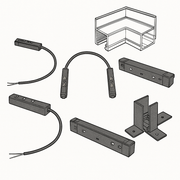 חיבורים למערכת מגנטים