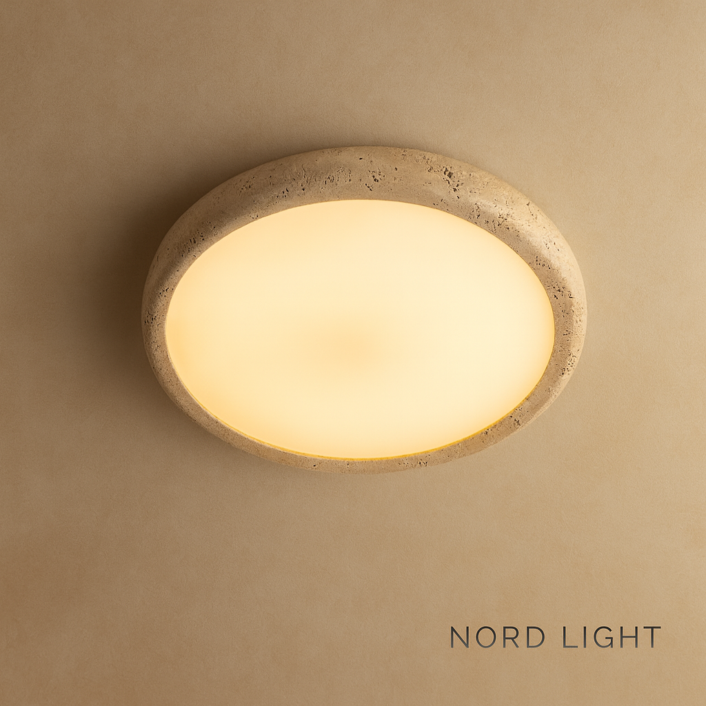 “תקרה טרוונטין טבעית – סדרת Stone Aura