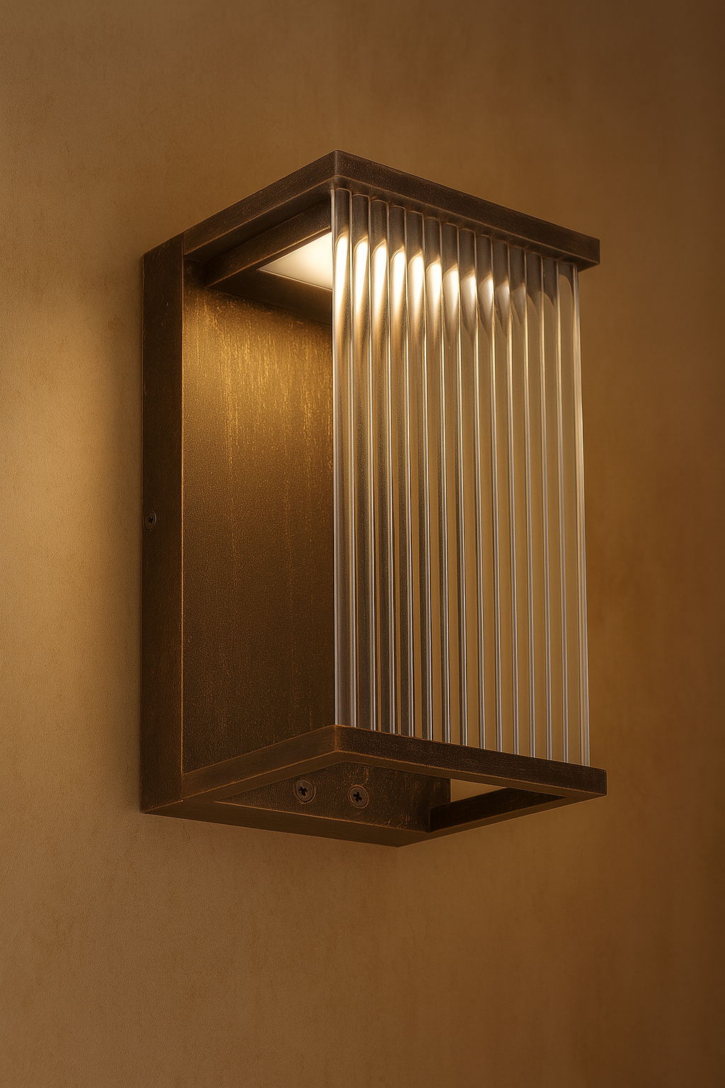 גוף תאורה חוץ "Crystal Box" – LED 12W