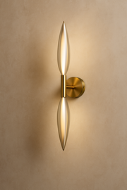 גוף תאורה קיר כפול – דגם טוס LED מודרני