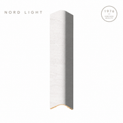 AVORIO H19 – פינה מעוגלת בגוון טרוורטין מולבן | NORD LIGHT