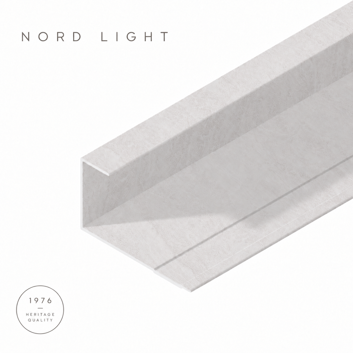 AVORIO H19 – פס ניתוק וסיומת בגוון טרוורטין מולבן | NORD LIGHT