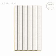 AVORIO H19 – סרגלים תואמים בגוון טרוורטין מולבן | NORD LIGHT
