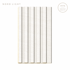 AVORIO H19 – סרגלים תואמים בגוון טרוורטין מולבן | NORD LIGHT