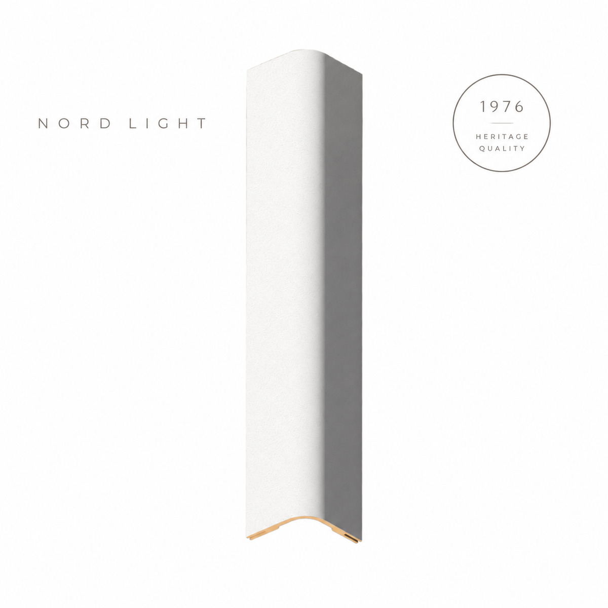 BIANCA H05 – פינה מעוגלת בגוון לבן | NORD LIGHT