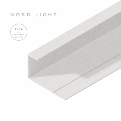 BIANCA H05 – פס ניתוק וסיומת בגוון לבן | NORD LIGHT