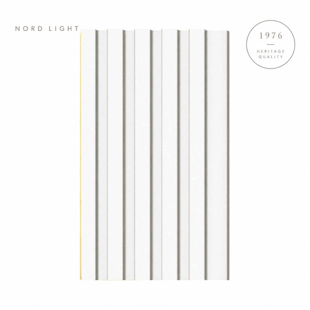 BIANCA H05 – סרגלים תואמים בגוון לבן | NORD LIGHT