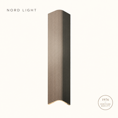 AUREO H02 – פינה מעוגלת בגוון ברונזה מסורקת | NORD LIGHT