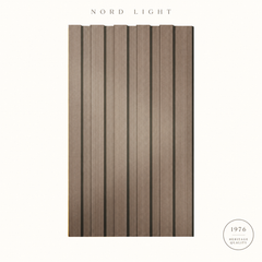 AUREO H02 – סרגלים תואמים בגוון ברונזה מסורקת | NORD LIGHT