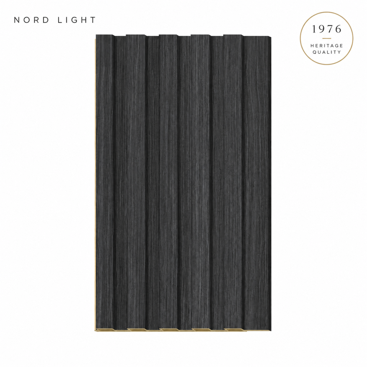 CARBONE H21 – סרגלים תואמים בגוון עץ פחם | NORD LIGHT