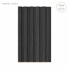 CARBONE H21 – סרגלים תואמים בגוון עץ פחם | NORD LIGHT