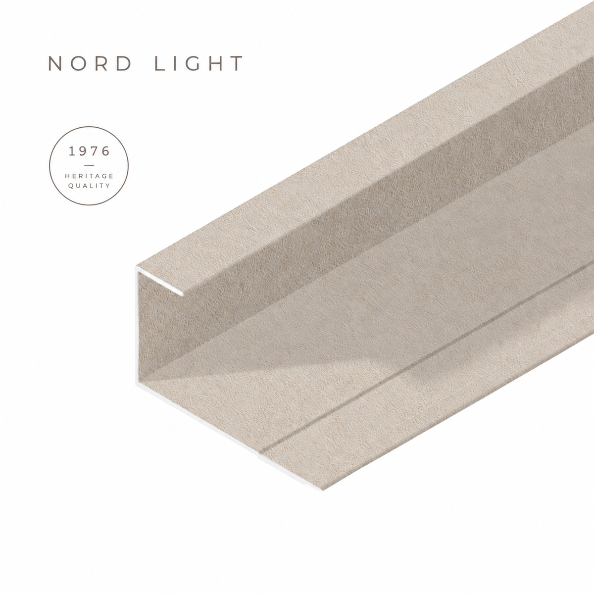 CREMA H04 – פס ניתוק וסיומת בגוון בז | NORD LIGHT