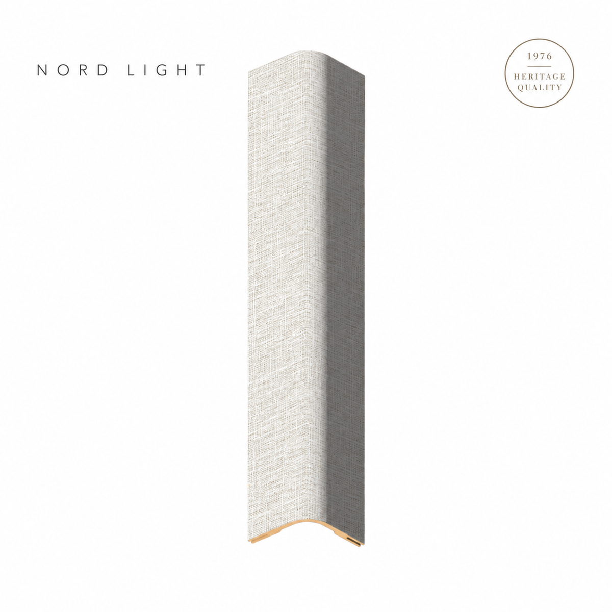 LINO H14 – פינה מעוגלת בגוון פשתן בז בהיר | NORD LIGHT