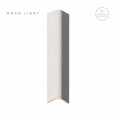 LINO H14 – פינה מעוגלת בגוון פשתן בז בהיר | NORD LIGHT