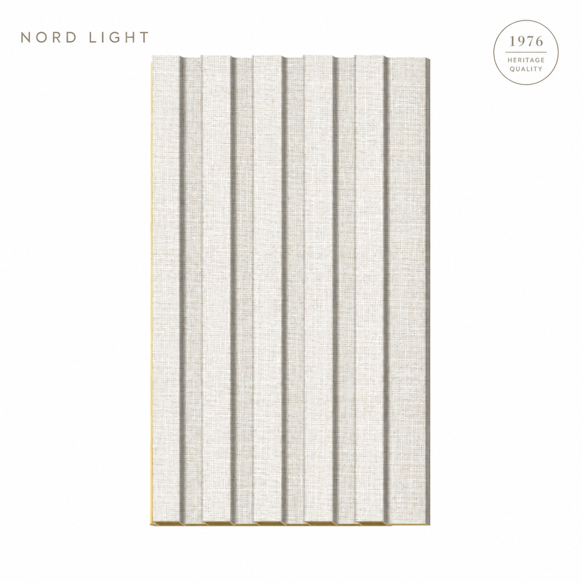 LINO H14 – סרגלים תואמים בגוון פשתן בז בהיר | NORD LIGHT