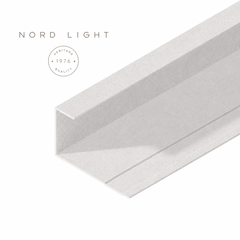 NEVE H06 – פס ניתוק וסיומת בגוון לבן | NORD LIGHT