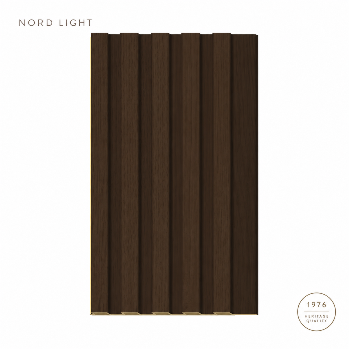 NOCE H09 – סרגלים תואמים בגוון חום ונגה | NORD LIGHT