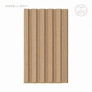 QUERCIA H07 – סרגלים תואמים בגוון אלון טבעי | NORD LIGHT