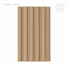 QUERCIA H07 – סרגלים תואמים בגוון אלון טבעי | NORD LIGHT
