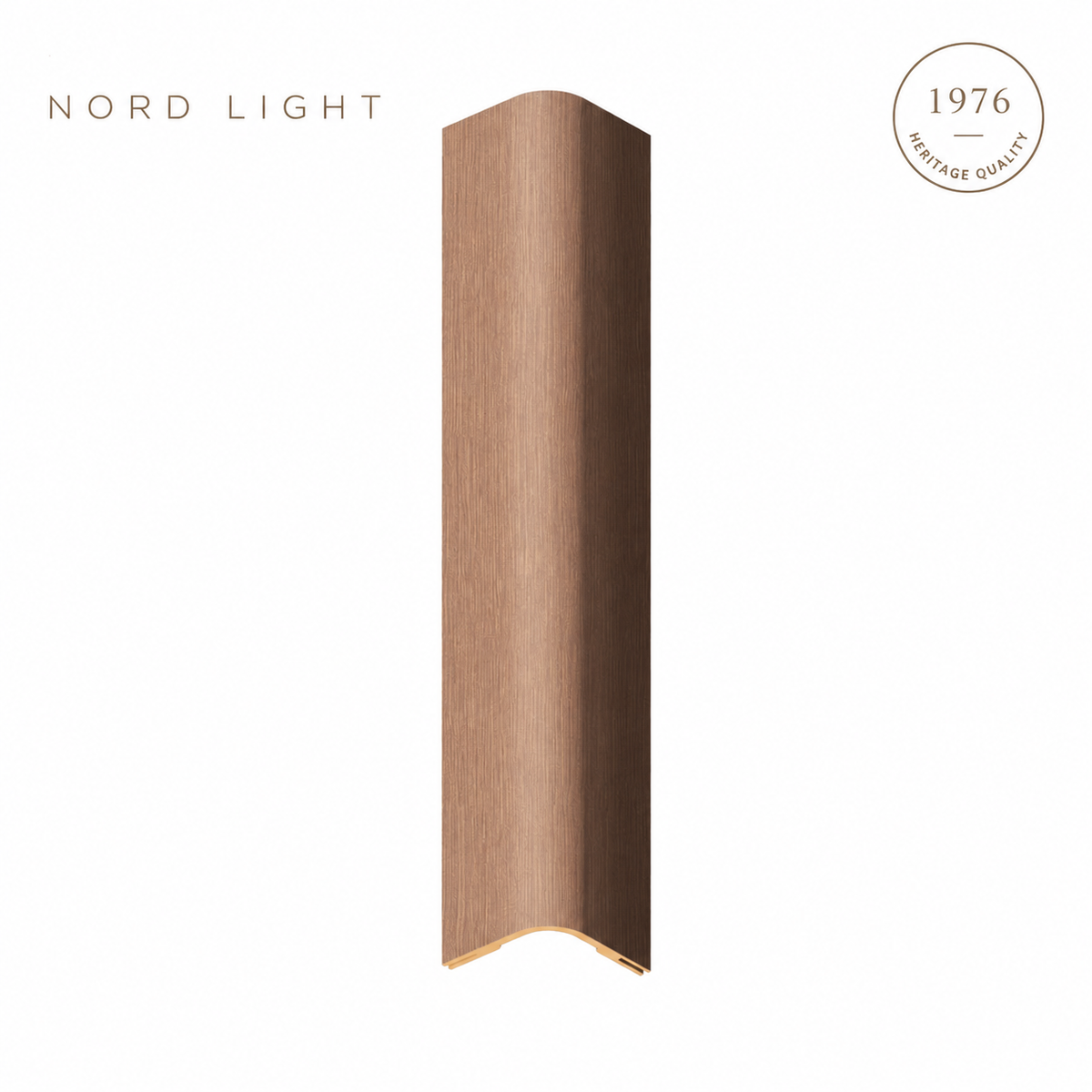 ROSEA H17 – פינה מעוגלת בגוון רוז גולד | NORD LIGHT