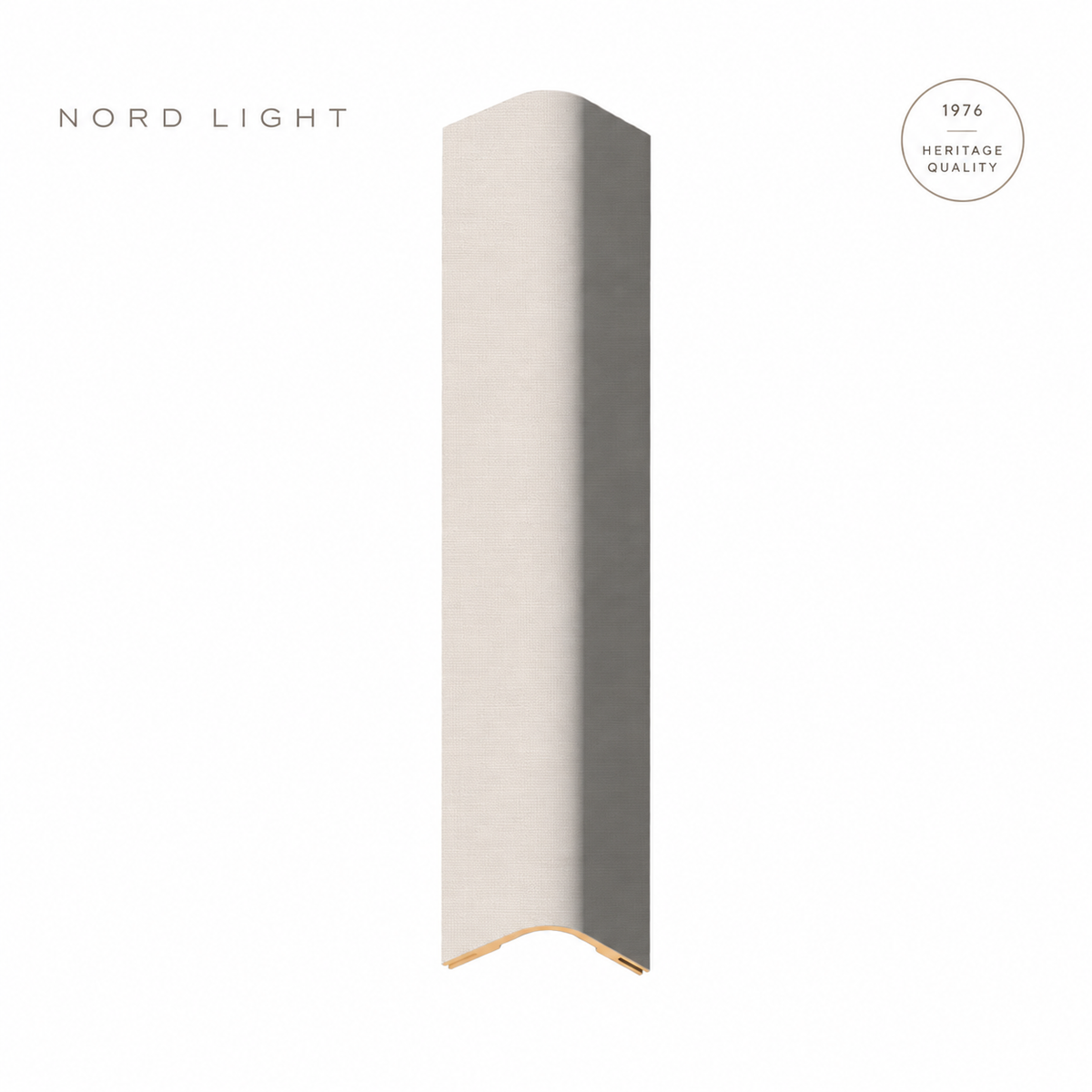 SETA H16 – פינה מעוגלת בגוון פשתן משי | NORD LIGHT