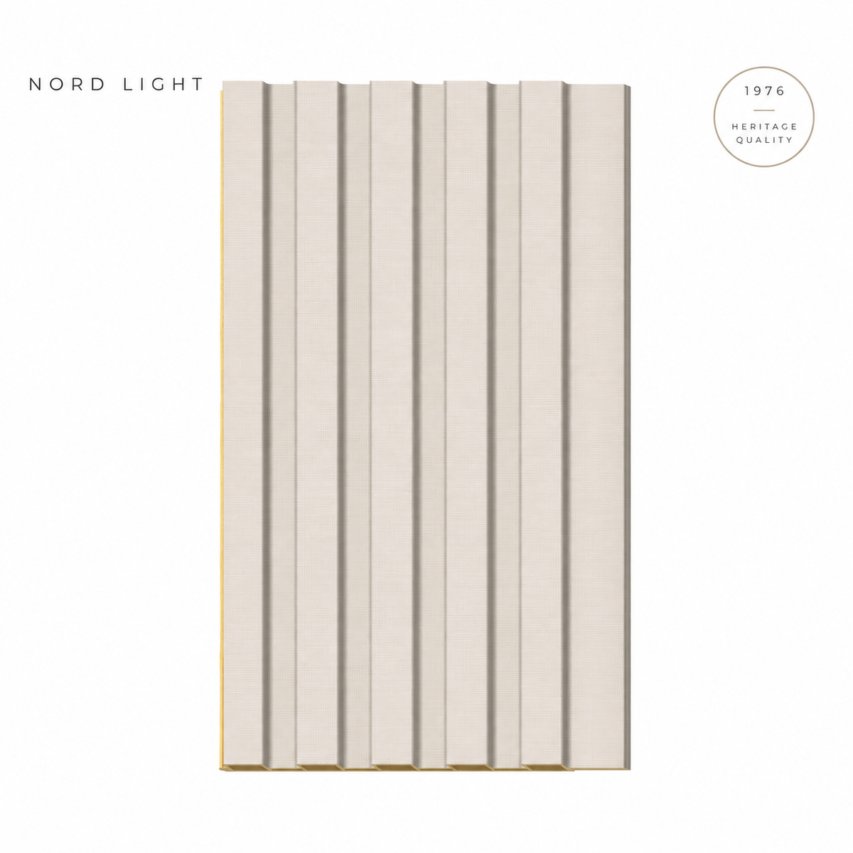 SETA H16 – סרגלים תואמים בגוון פשתן משי | NORD LIGHT
