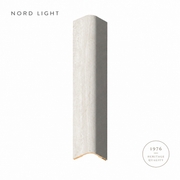 TERRA H10 – פינה מעוגלת בגוון טרוורטין אדמה | NORD LIGHT