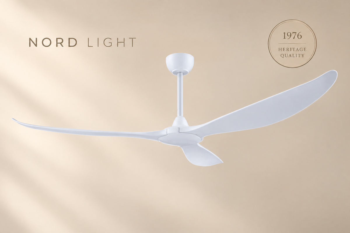 TORNADO IP55 מבית SOHO AIR — מנוע לבן / כנפיים לבן