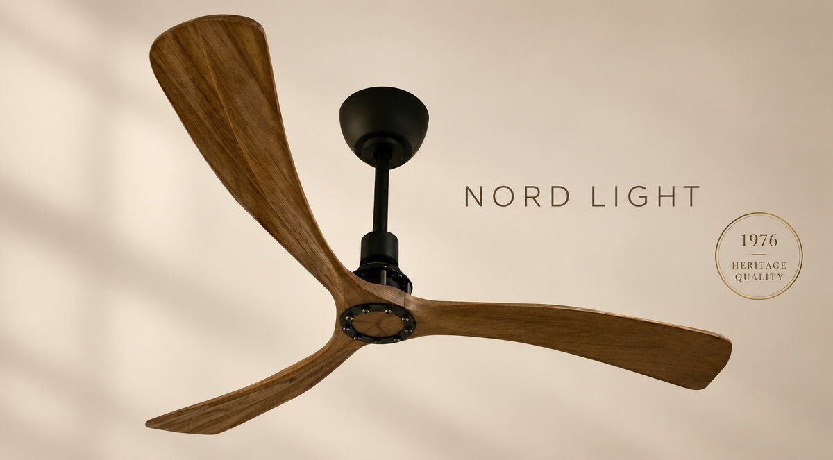 NORTE מבית SOHO AIR — מנוע שחור / כנפיים עץ אגוז